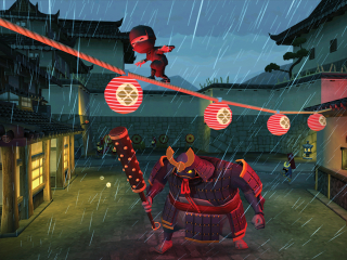 Illustration for article titled Mini Ninjas Make Happy Pandas